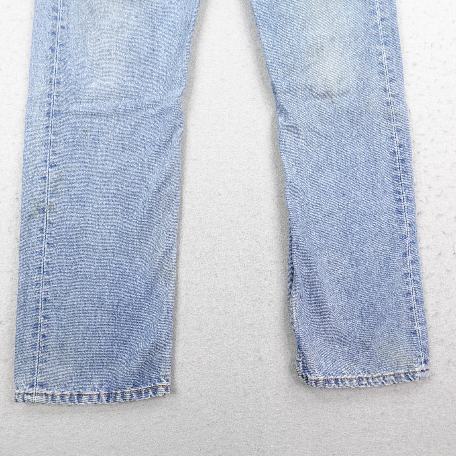 Vintage Levis Jeans Men 36x34 Blue Denim 501 Button Fly Faded Distressed 90s USA