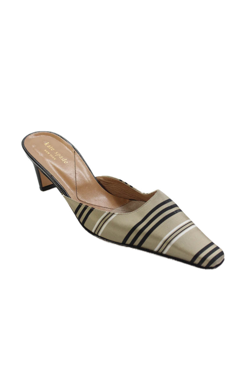 Kate Spade New York Striped Slide On Mule