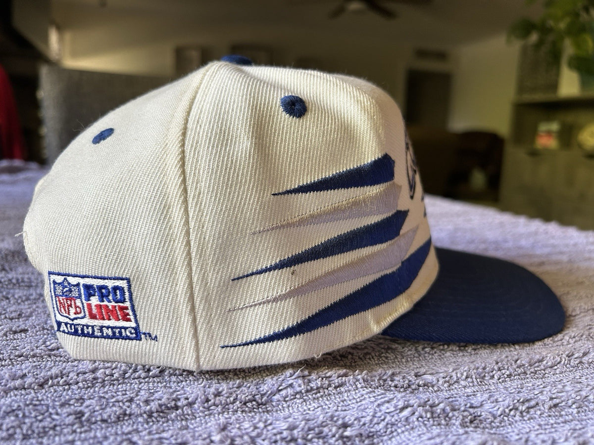 Vintage 1990s Dallas Cowboys Logo Athletic Pro Line Diamond Cut Snapback Hat