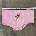 1940s Embroidered Lingerie Set Pink