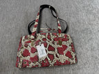 Gucci Python Arli Bag Purse Handbag Rock Red Snakeskin Exotic Studs w Tags