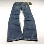 Women's Y2K Light Wash Low Rise Flare Denim Jeans