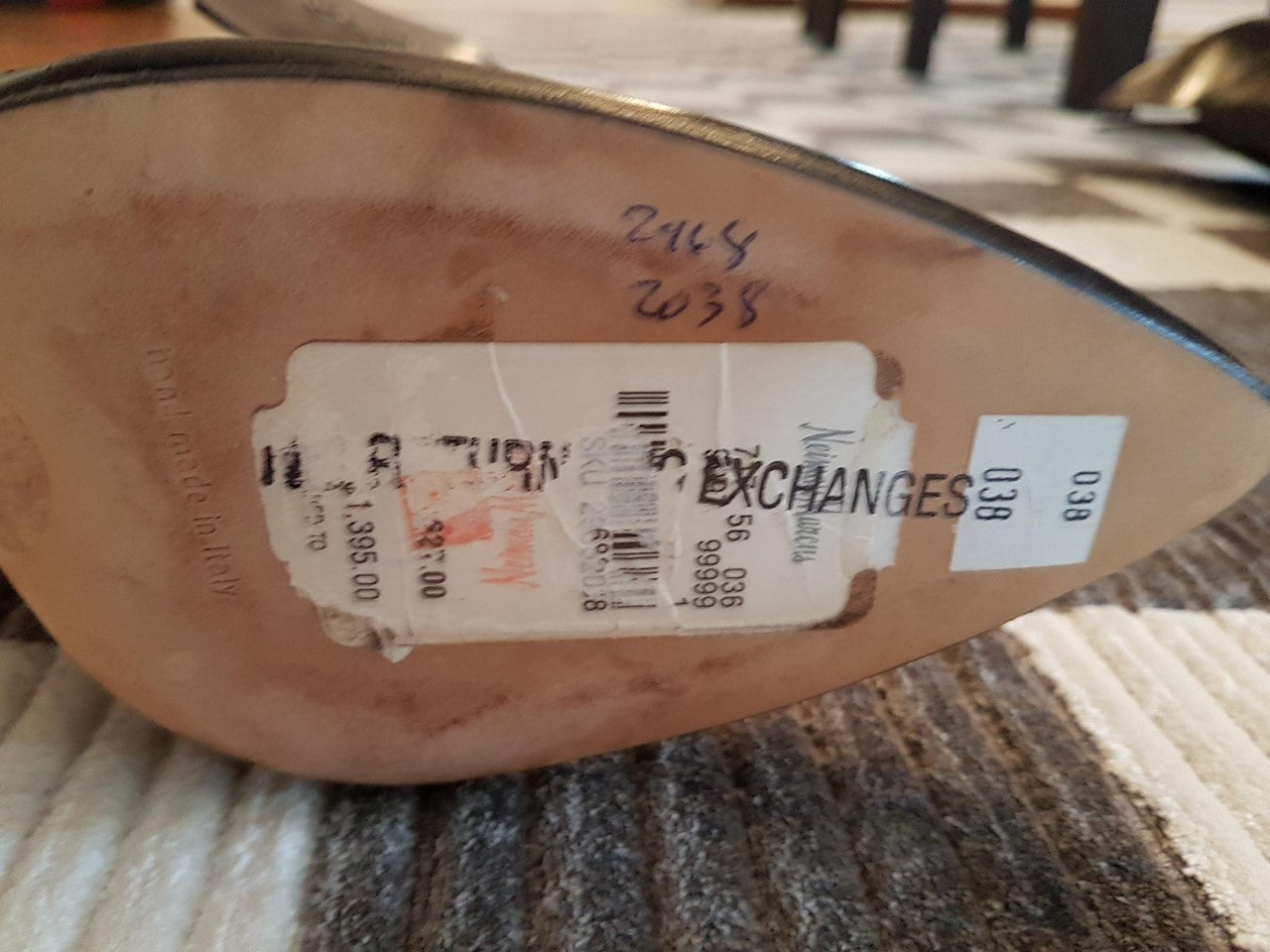 Brand New Authentic Manolo Blahnik Kid Leather Boots 39