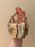 Fendi Mini Beaded Croissant Bag