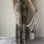 RARE!!! ROBERTO CAVALLI CLASS CAVALLI LEOPARD DRESS FROM 2000’s-
