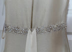 Vera Wang Long Formal Gown Mermaid Tulip Wedding Dress Size 6 Champagne NEW
