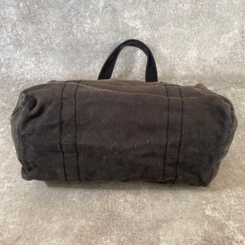 Rare Vintage Polo Ralph Lauren Large Pony Tote Navy black Canvas