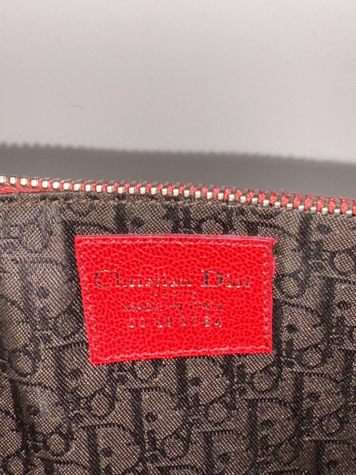 Vtg Christian Dior by John Galliano Leopard Print Pony Hair Clutch Bag