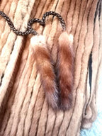 SAGA, Mink, Coat, Brown, L Size, with Vert, Women Authentic From Japan