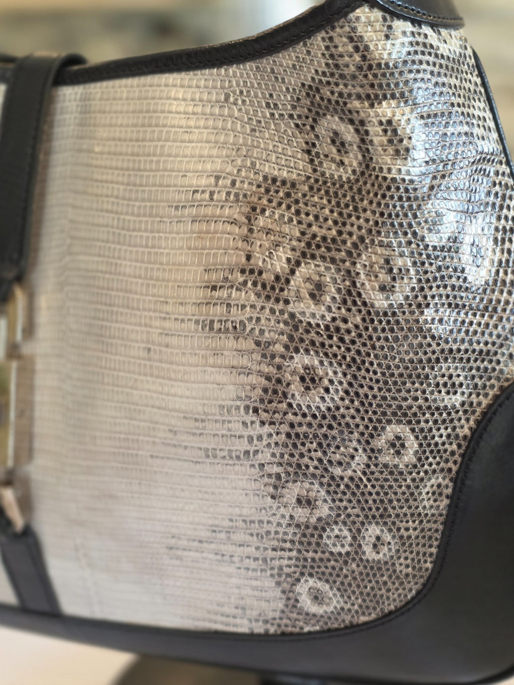 GUCCI Jackie O extraordinary karung shoulderbag