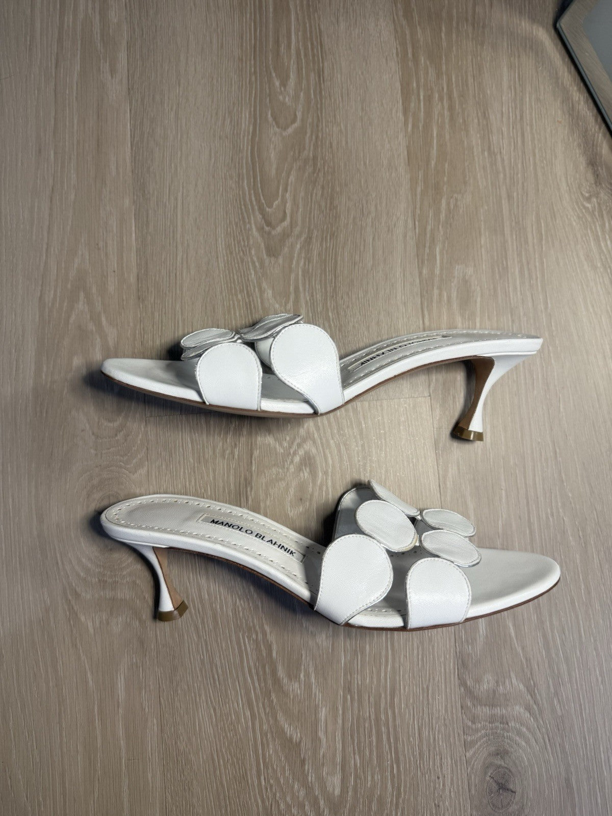 manolo blahnik kitten heels’