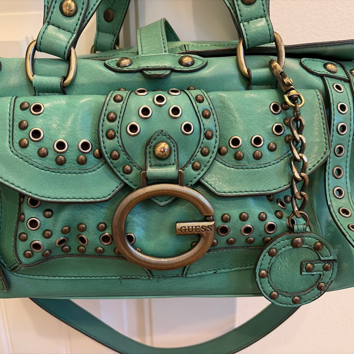 Guess Y2K Shoulder Bag Mint Green