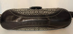 Coach Vintage Y2K Soho Black Signature Canvas Shoulder Bag