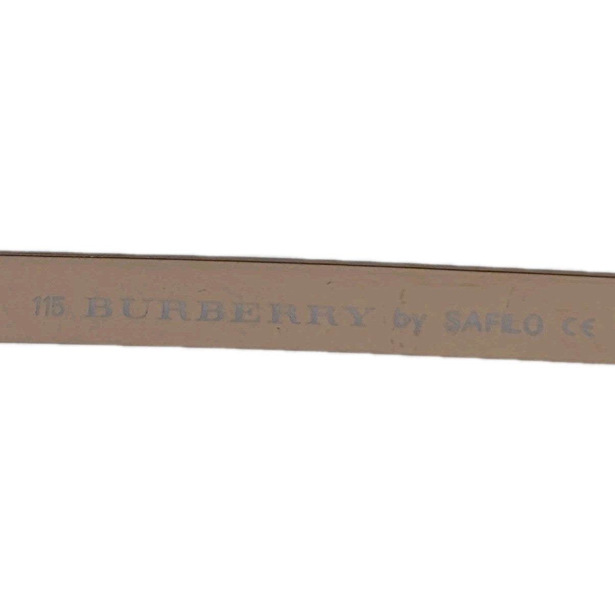 Vintage Burberry B8926/S Rimless Sunglasses Brown Gradient Gold Safilo W/ Case