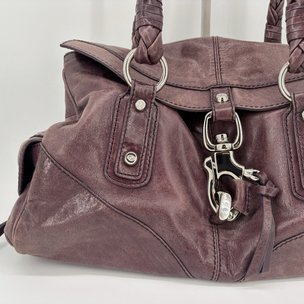 Francesco Biasia Handbag Tote Vintage Secret Love authentic From Japan