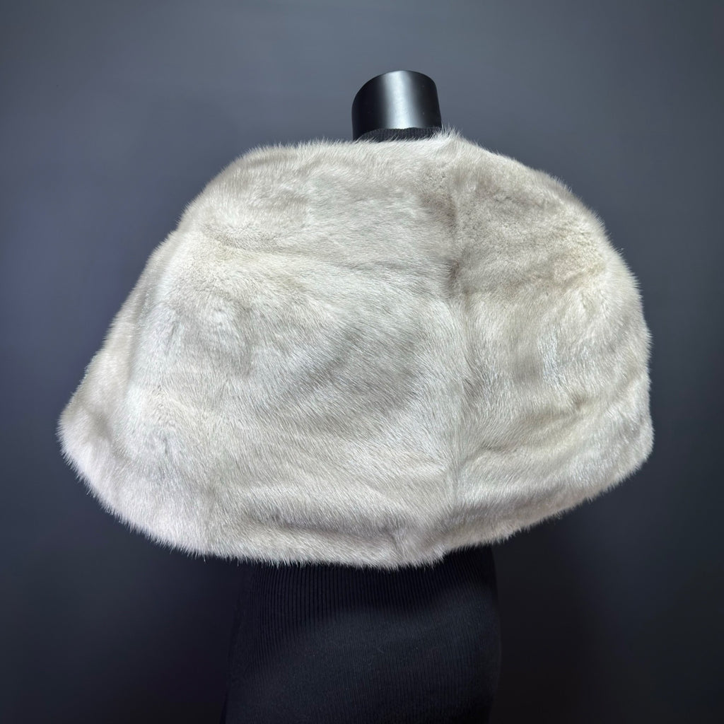 SAGA MINK ROYAL Sapphire Mink Fur Shawl/Wrap Women Luxury – Premium Collection