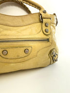 Balenciaga The City Mini 2Way Hand Bag Leather Y2K Vintage 90s Rare
