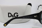 NEW DOLCE & GABBANA D&G 3048 501/87 BLACK VINTAGE AUTHENTIC SUNGLASSES 59-16