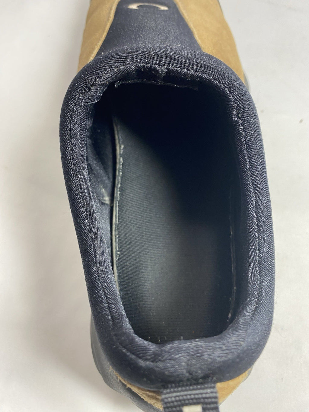 Vintage Y2K Oakley Flesh Slip-On Shoes Mens Size 11.5 Brown Suede Leather Rare
