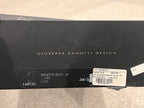GIUSEPPE ZANOTTI Suede Croc Print Ballet Flat Pull On Boot Boots 38.5 / 8.5 Zip