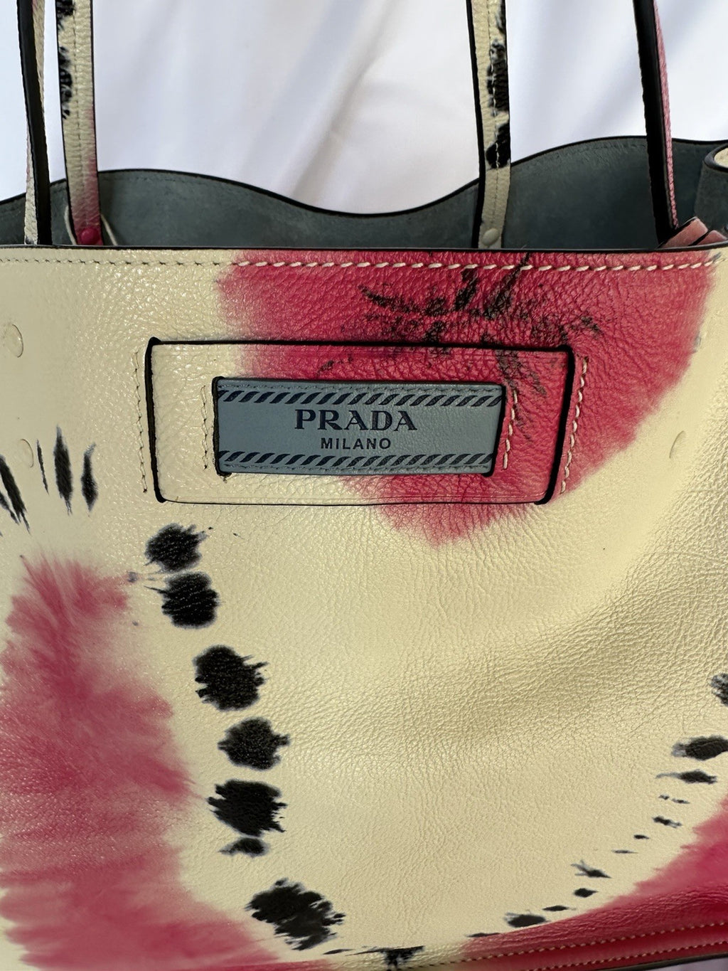 Prada Tie Dye Etiquette