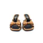 Louis Vuitton Takashi Murakami Retro Vintage Bow Monogram Wedge Sandals 37.5