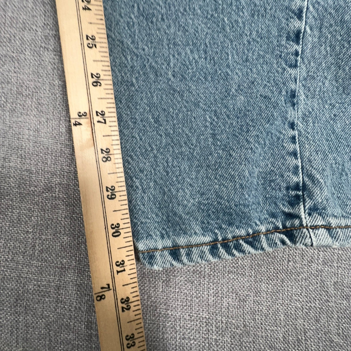 Levi's 550 1990s Jeans Mens 36x32 Orange Tab Distressed