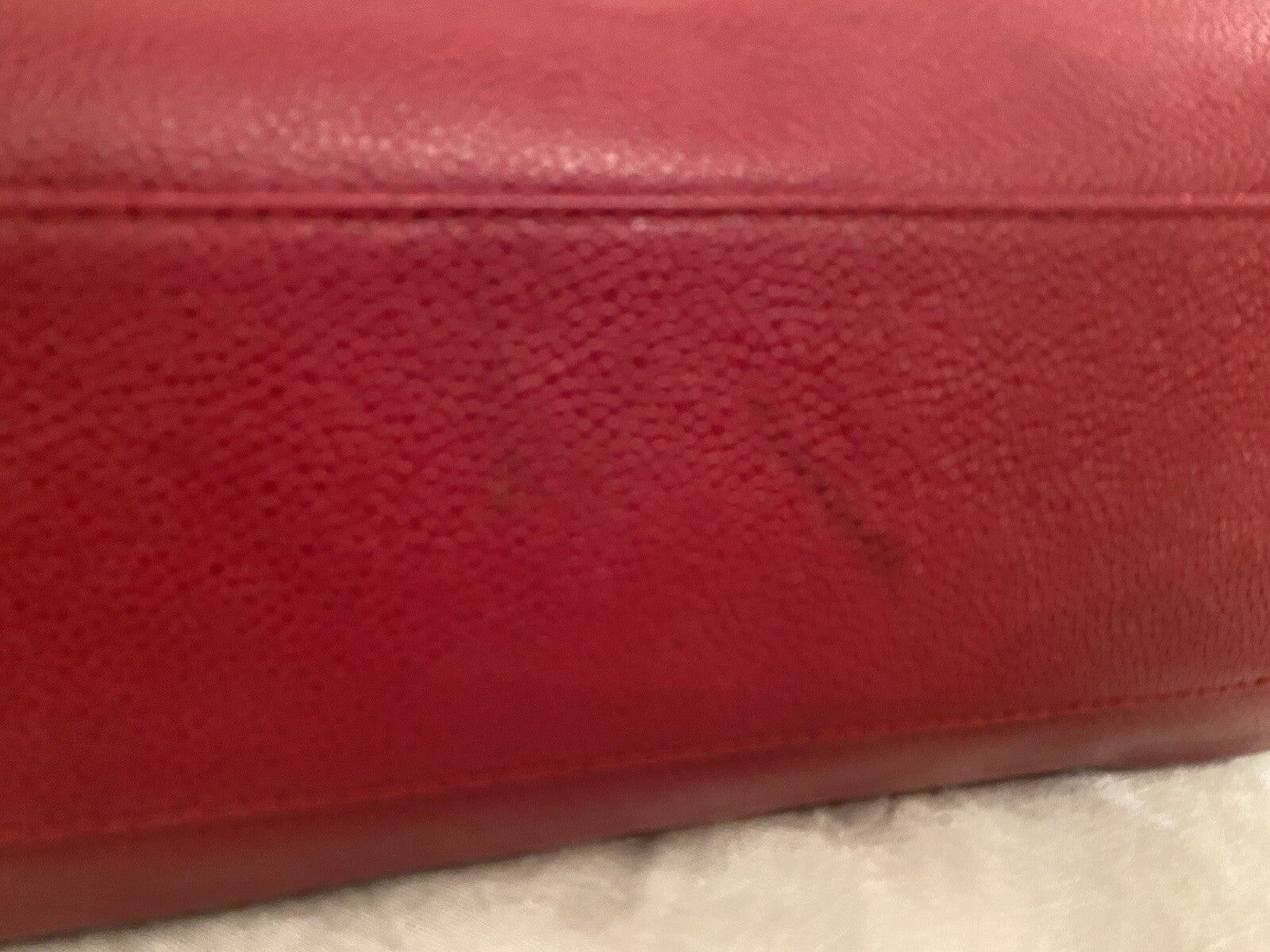 Chanel Leather Bag CC Logo on Front