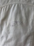 Plein Sud White Denim Napoleon Jacket Size XS