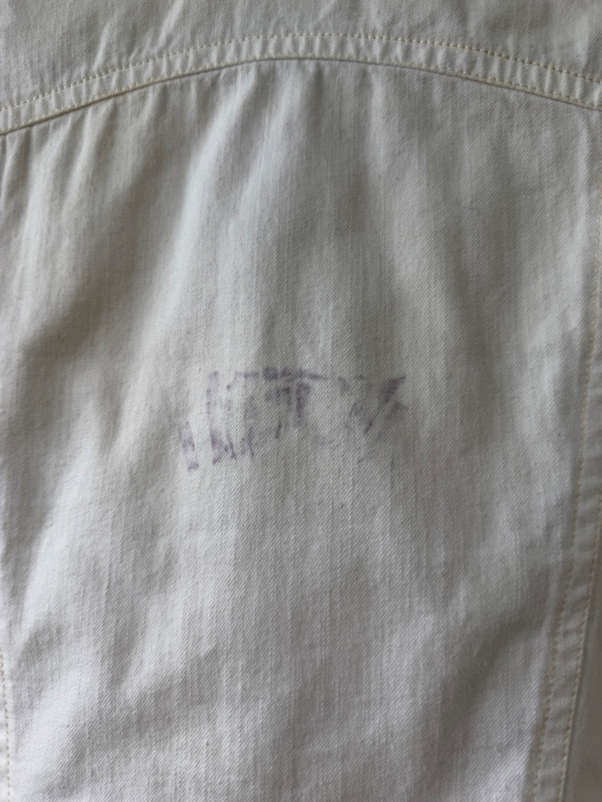 Plein Sud White Denim Napoleon Jacket Size XS