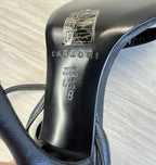Vintage Casadei Black Leather Strappy Rhinestone Heel - Women's Size 6.5