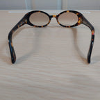 Vintage Ralph Lauren 941/S Tortoise Oval Sunglasses 90s Y2K Brown Lens 48-19mm