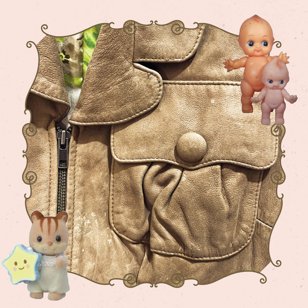 Tracy Reese Y2K Leather Top Size 10