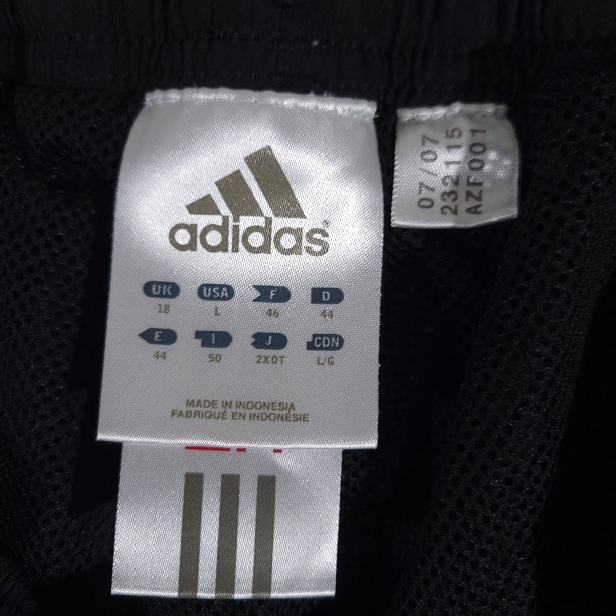 Adidas Y2K Baggy Track Pants Red and Black Large