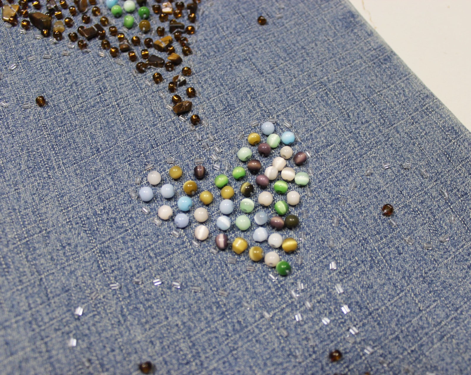 Cache Y2K Embellished Flared Denim Jeans Size 8
