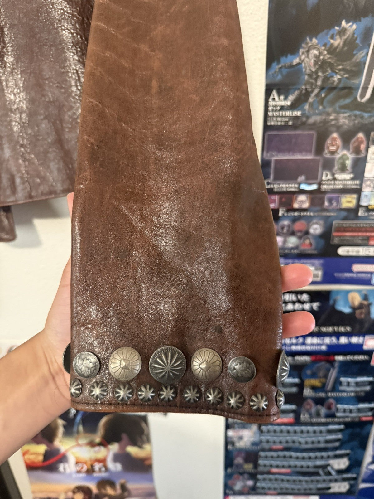 Vintage Double D Ranchwear Studded Leather Jacket Small