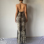 RARE!!! ROBERTO CAVALLI CLASS CAVALLI LEOPARD DRESS FROM 2000’s-