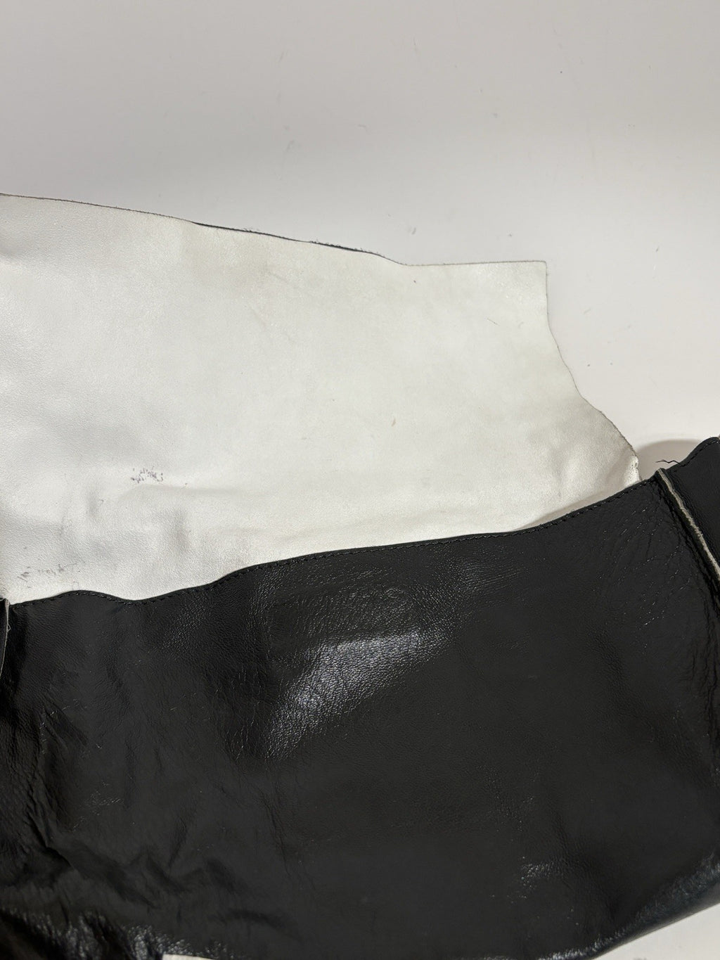 Dolce & Gabbana Black Leather Team Print Bag
