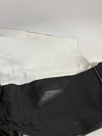 Dolce & Gabbana Black Leather Team Print Bag