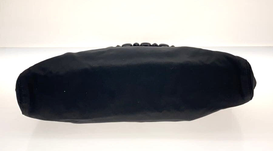 Dior Malice Pearl Hand Bag Black W12in. Authentic Vintage