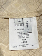 Balenciaga Silk by NICOLAS GHESQUIERE Cream Tank Blouse FR36 S , Vintage 2009