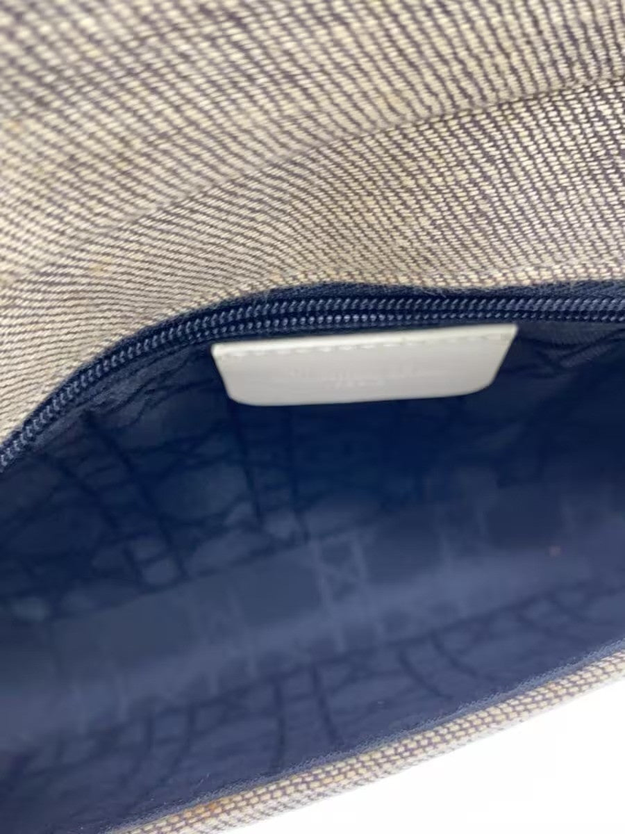 DIOR Malice Pearl Beige Khaki Canvas Shoulder Bag