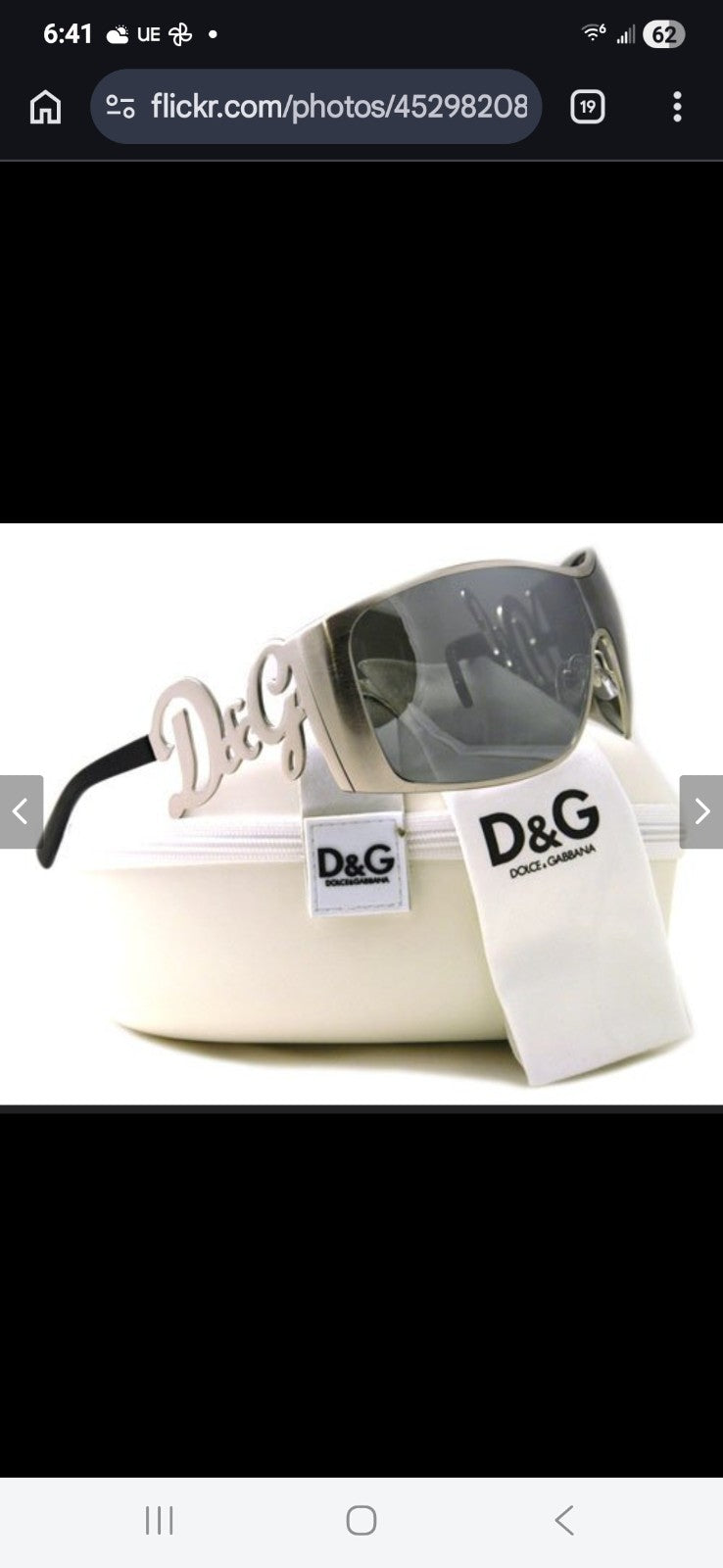 DOLCE & GABBANA SILVER & BLACK MIRRORED LENS Y2K VINTAGE RARE SUNGLASSES UNISEX