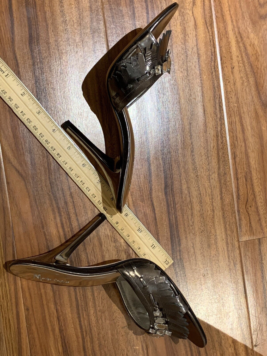Marciano Leather Sole Women's Light Bronze Heels size 7M