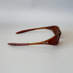 Oakley Mitute Brown Vintage Sunglasses Gorpcore USA Y2K Avantgarde Archive