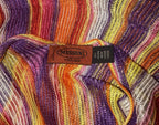 Missoni Vintage Striped Short Caftan Cover Up