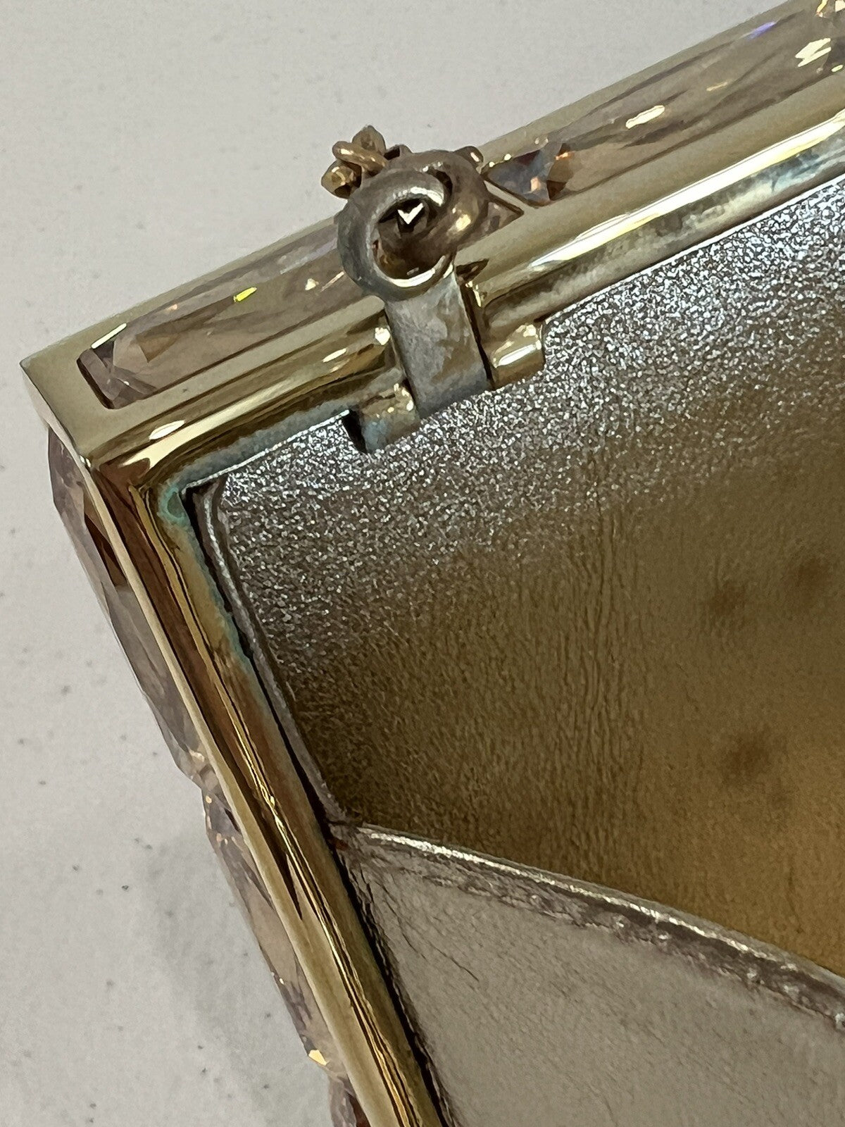 Judith Leiber COUTURE crystal Jeweled Clutch Evening Bag $2495