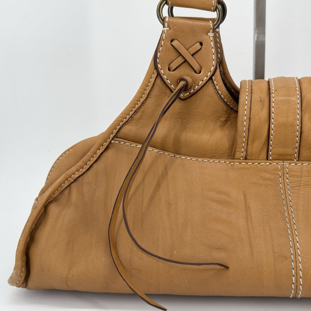 Francesco Biasia Vintage Handbag Tote Y2K Leather authentic From Japan