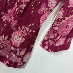 Vtg Y2K Victoria’s Secret Pink Label Silk Babydoll Dress Sz M Lace Floral Sequin
