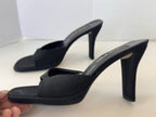 Vintage 90's Cathy Jean Black Slip On Heels